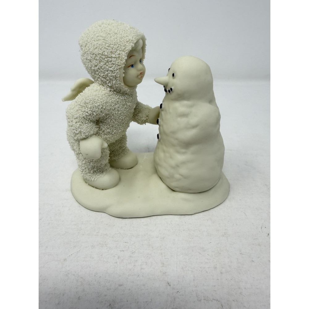 Department 56 Snowbabies Winter Tales Why Dont You Talk To Me Porcelain Figurine